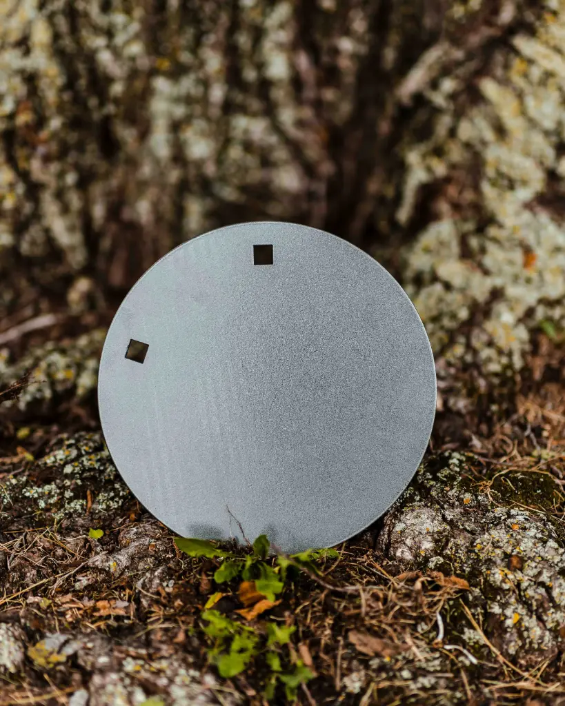 10″ Round AR500 Gong Target | TA Targets